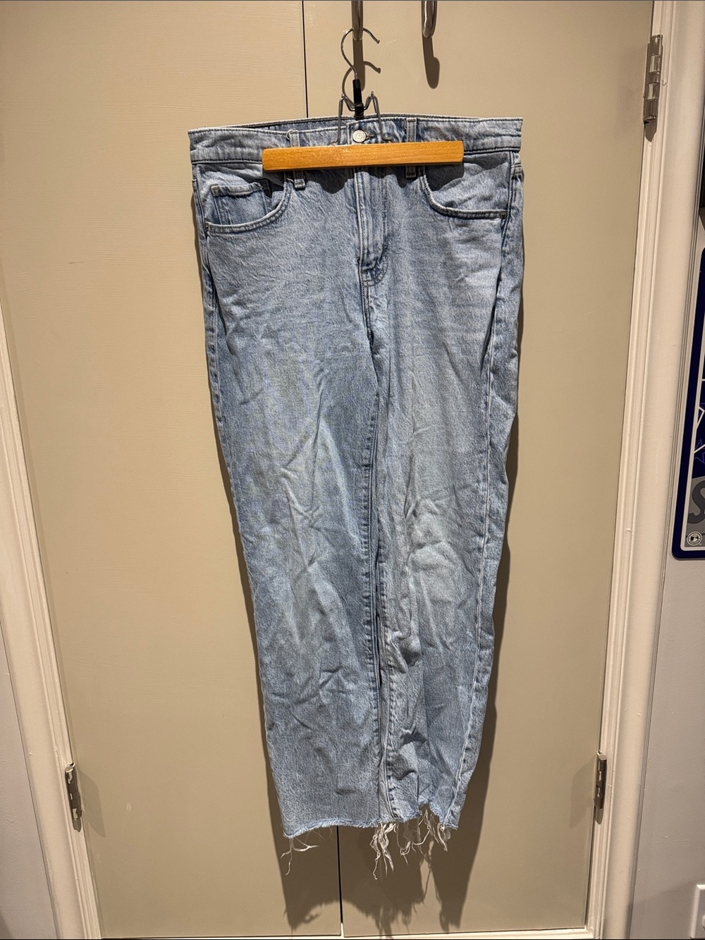 Women's Lucky Light Blue Straight-Leg Jeans